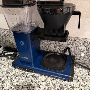Moccamaster without glass carafe